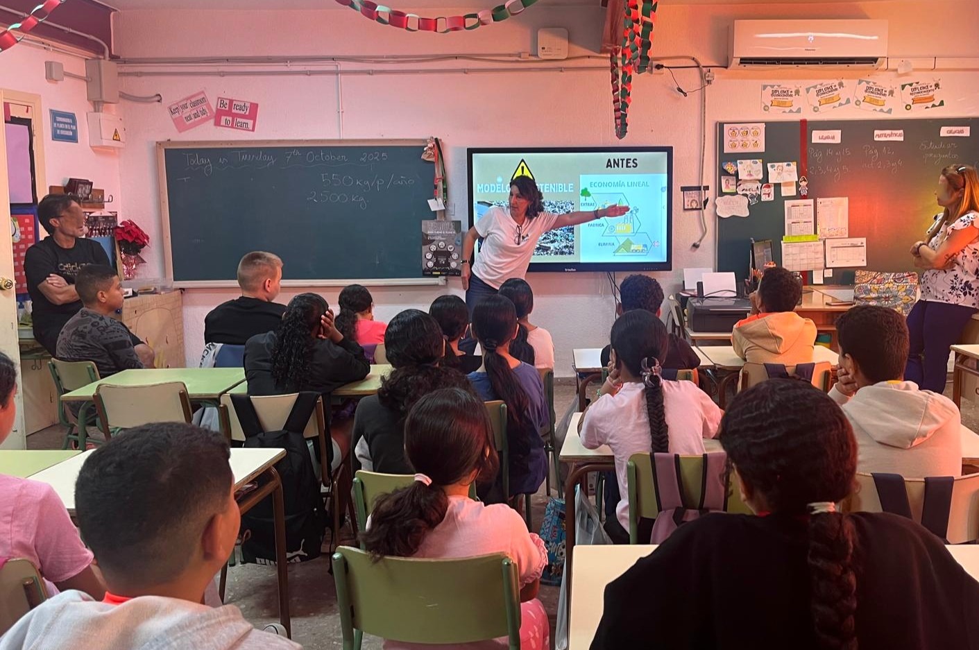 Actividades en el centro escolar